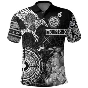 Polo Shirt - Odin And Raven Tattoo A31
