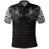 Polo Shirt - Odin Huginn and Muninn Rune A27