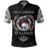 Polo Shirt - Raven And Skull A31