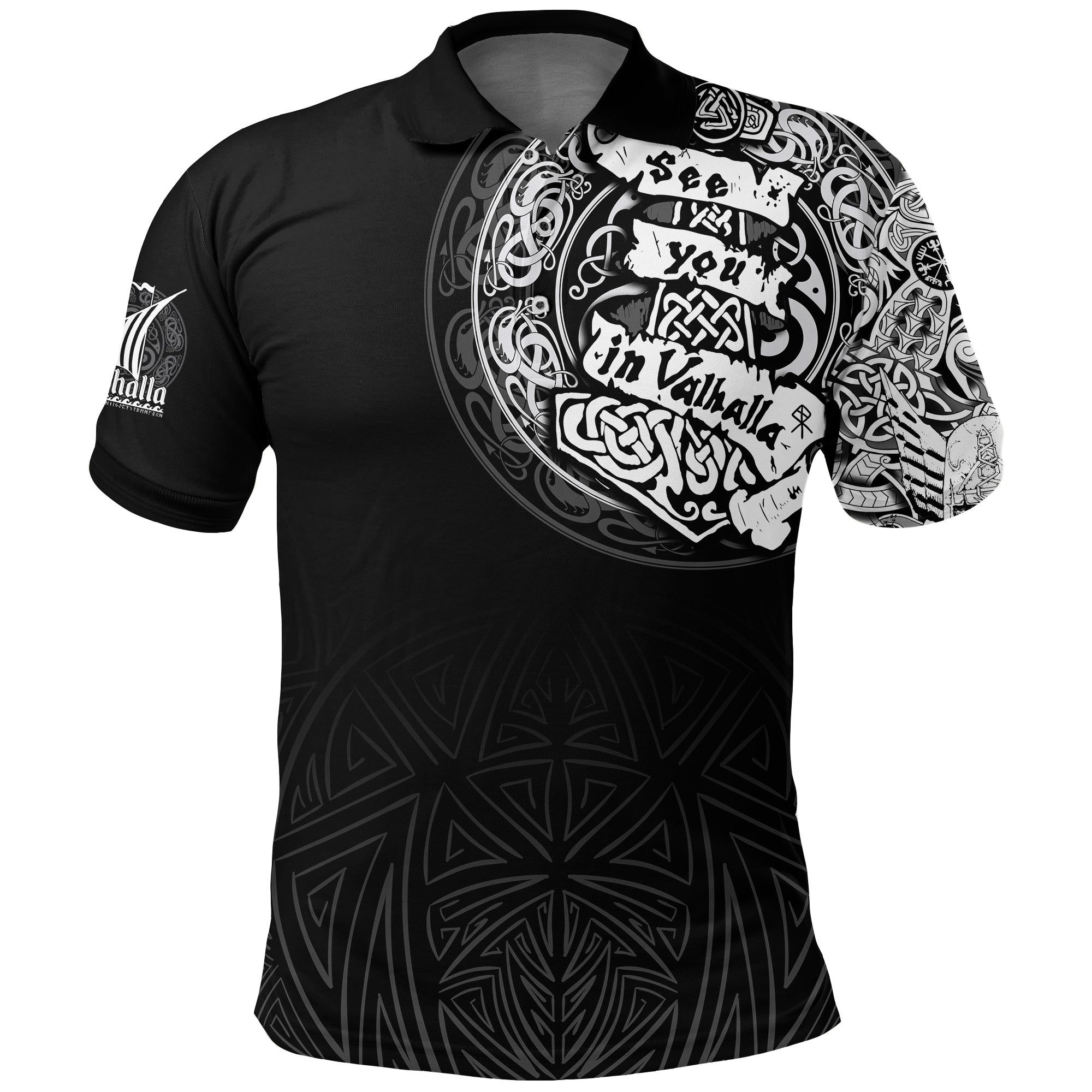 Polo Shirt - See You In Valhalla A31 Polo Shirt - See You In Valhalla A31