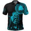 Polo Shirt - Sleipnir Odin Cyan A31