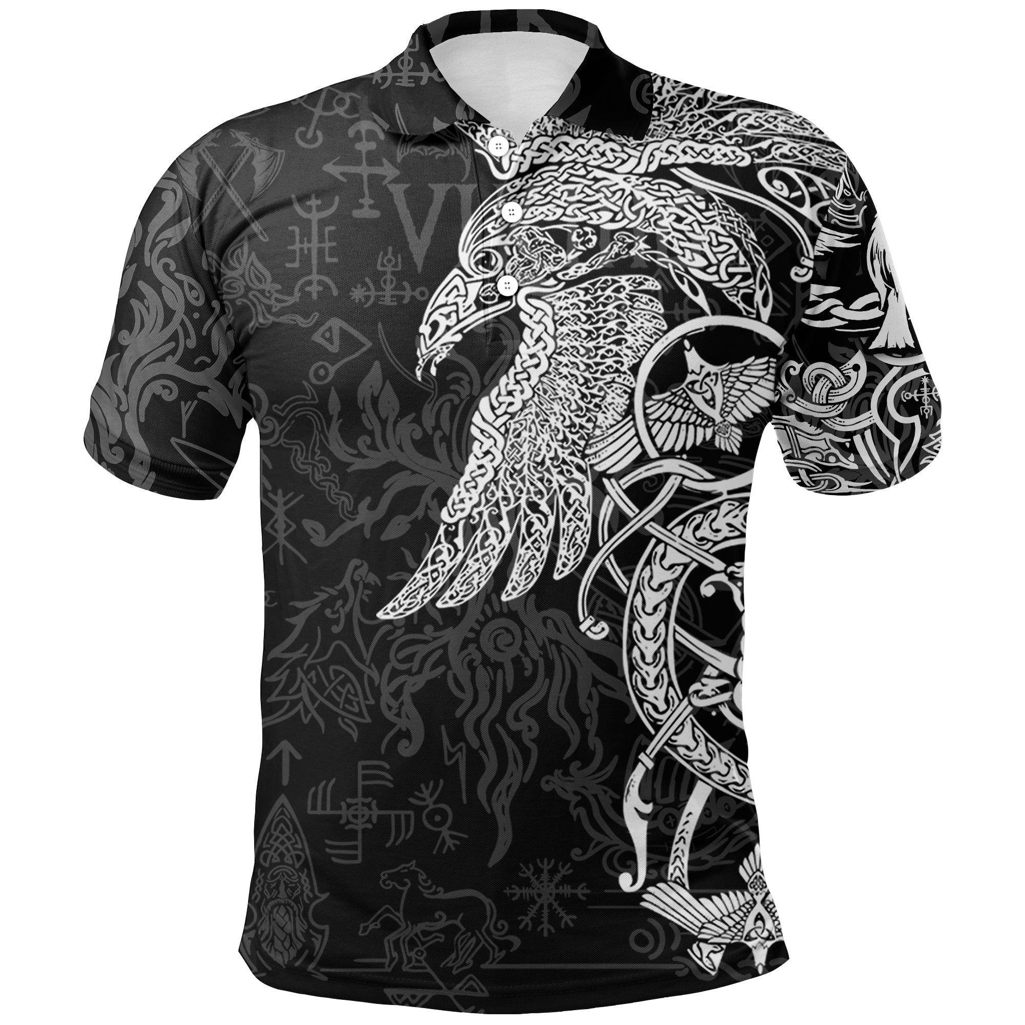 Polo Shirt - Special Raven Tattoo A21 Polo Shirt - Special Raven Tattoo A21