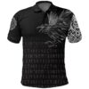 Polo Shirt - The Raven Of Odin Rune A27