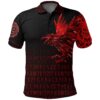 Polo Shirt - The Raven Of Odin Rune