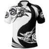 Polo Shirt - Ying Yang Raven A21