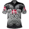 Polo Shirts - Denmark Mjolnir and Double Dragon A27