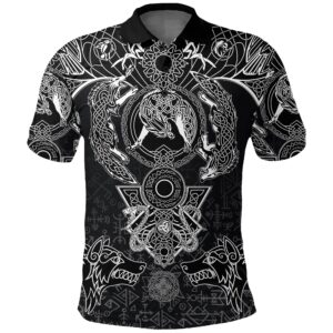 Polo Shirts - Fenrir and Skoll & Hati A27