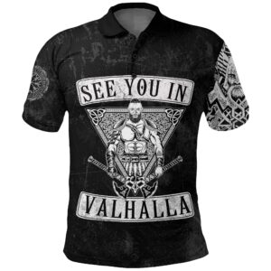 Polo Shirts See You In Valhalla A27