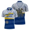 Polynesian American Samoa Polynesian Pattern Style Polo Shirt All Over Print