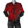 Polynesian Bomber Jacket (Women) - Polynesian Golden Turtle - BN15 Bomber Jacket