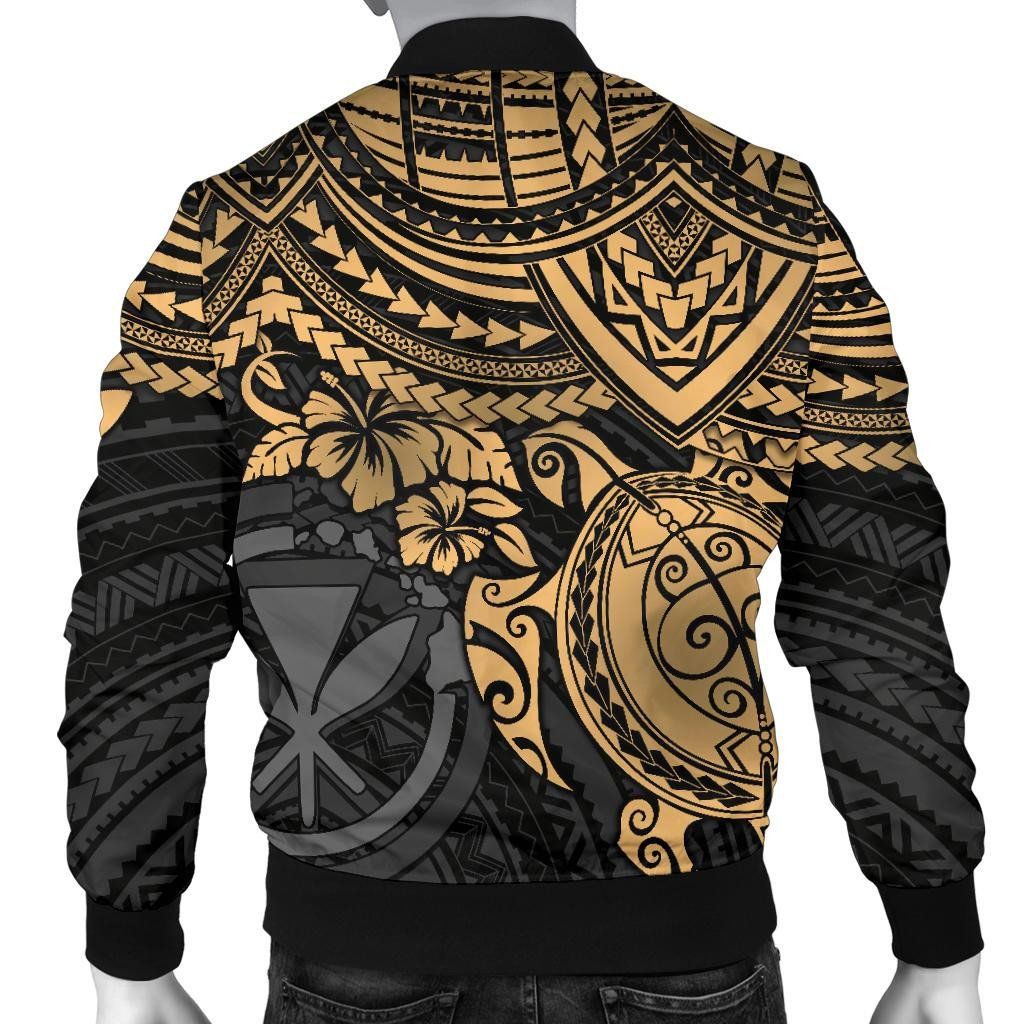 Polynesian-Hawaii-Bomber-Jacket-Men-Gold-Turtle-BN1518-Bomber-Jacket-1