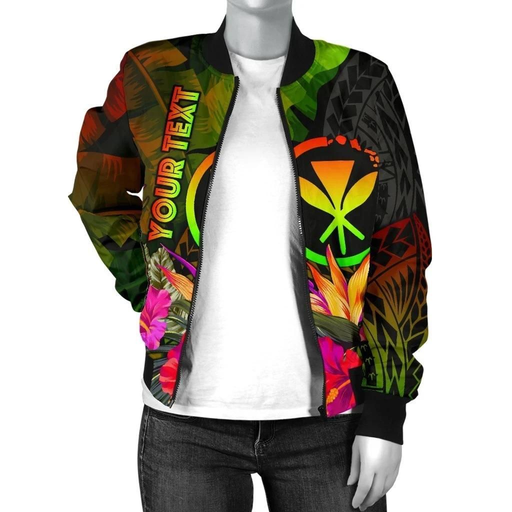 Polynesian-Hawaii-Kanaka-Maoli-Polynesian-Personalised-Womens-Bomber-Jacket-Hibiscus-and-Banana-Leaves-BN15-Bomber-Jacket-2