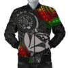 Polynesian Hawaii Men's Bomber Jacket - Kanaka Maoli Hawaiian Map - BN18 Bomber Jacket