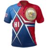 Polynesian Hawaii Polo Shirt - Hawaii Seal - BN15