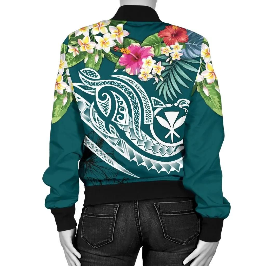 Polynesian-Kanaka-Maoli-Womens-Bomber-Jacket-Summer-Plumeria-BN15-Bomber-Jacket-1