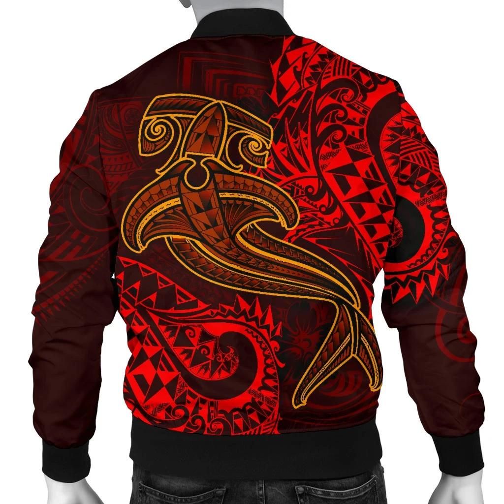 Polynesian-Mens-Bomber-Jacket-Red-Shark-Polynesian-Tattoo-BN18-Bomber-Jacket-1