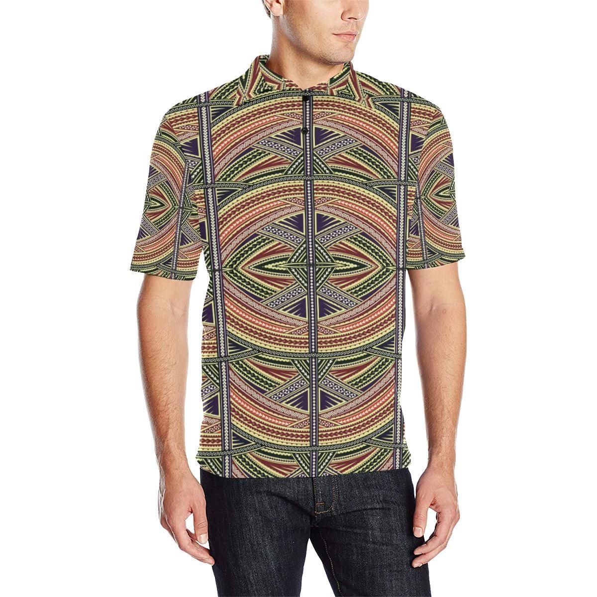 Polynesian Polo Shirt Mix - AH - J1 Polynesian Polo Shirt Mix - AH - J1