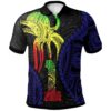 Polynesian Polo Shirt - Polynesian Octopus Number Style One - BN29