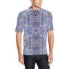 Polynesian Polo Shirt Violet - AH - J1