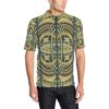 Polynesian Polo Shirt Yellow - AH - J1