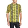 Polynesian Turtle Hawaiian Design Print Men Polo Shirt