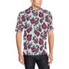 Pomegranate Pattern Print Design Pg01 Men Polo Shirt
