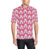 Poodle Pattern Print Design A04 Men Polo Shirt