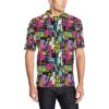 Pop Art Pineapple Pattern Print Design A02 Men Polo Shirt