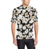 Popcorn Pattern Print Design A02 Men Polo Shirt