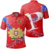 Portugal Christmas Coat Of Arms Polo Shirt X Style J78