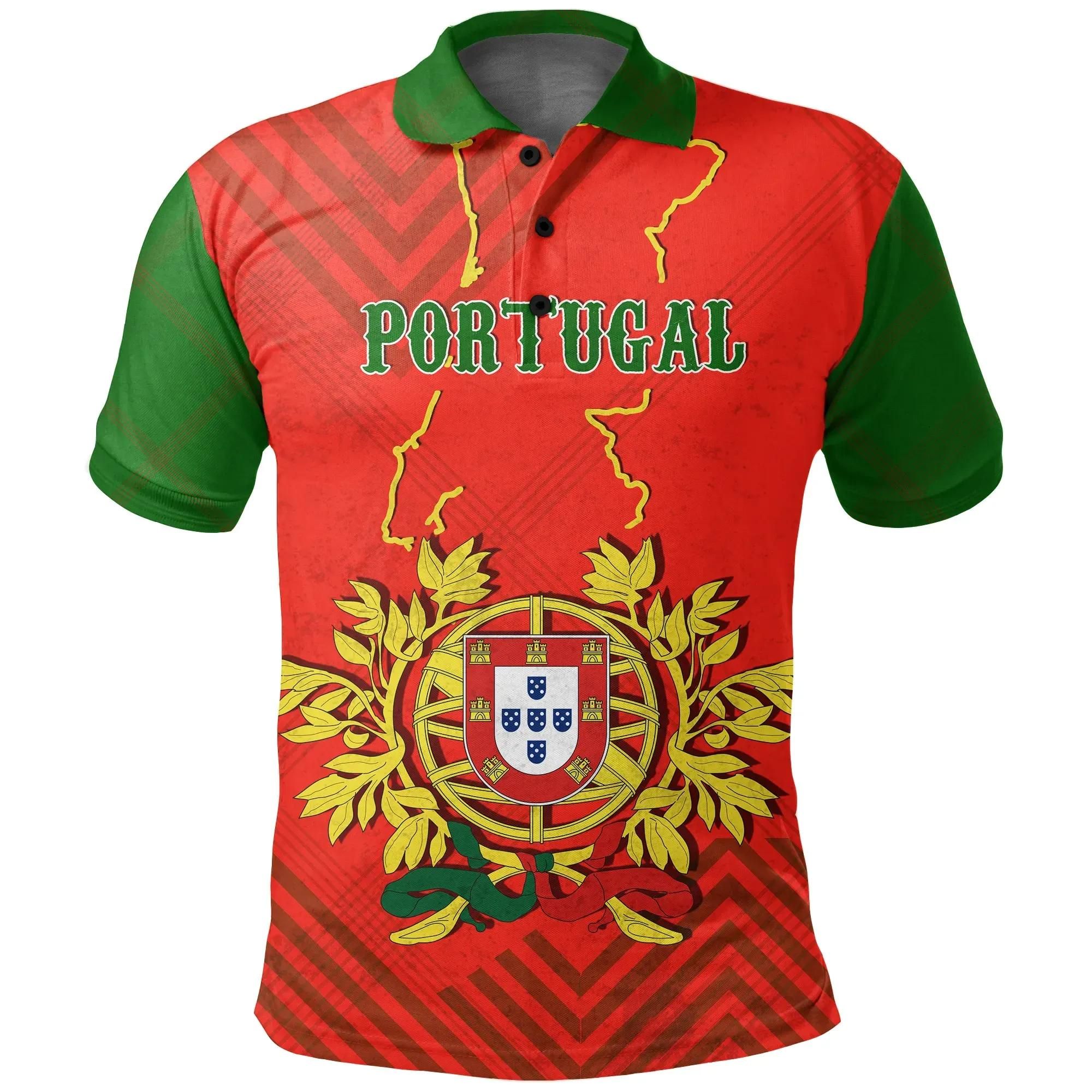 Portugal Polo Shirt Special Map K5 Portugal Polo Shirt Special Map K5