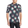 Pot Leaf Pattern Print Design A01 Men Polo Shirt