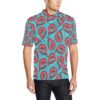 Prawn Pattern Print Design 01 Men Polo Shirt