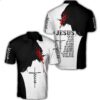 Premium Christian Jesus 3D All Over Printed Tt100301 Polo Shirt