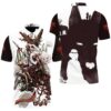 Princess mononoke Beautiful girl San Moro-no-kimi Wolf Kodama Spirit Polo shirt