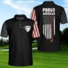 Proud American Golf Polo Shirt