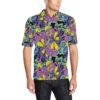 Psychedelic Pattern Print Design A04 Men Polo Shirt
