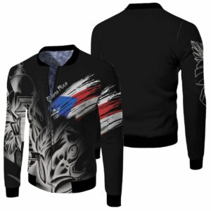 Puerto Rico Coqui Team 3D T Shirt Hoodie Sweater Jersey Bomber Jacket Model 5026 Bomber Jacket