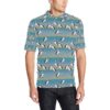 Puffin Pattern Print Design A01 Men Polo Shirt