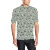 Pug Pattern Print Design A01 Men Polo Shirt
