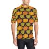 Pumpkin Pattern Print Design A01 Men Polo Shirt