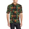 Pumpkin Pattern Print Design A02 Men Polo Shirt