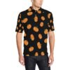 Pumpkin Pattern Print Design A05 Men Polo Shirt