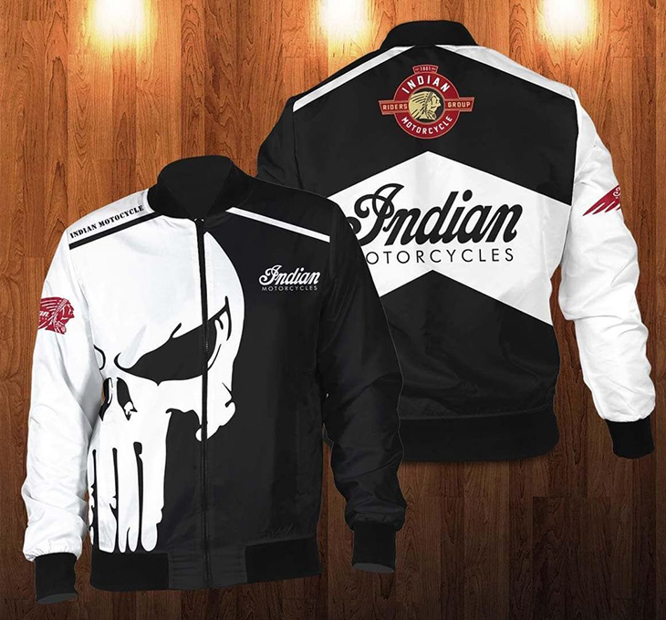 Punisher-Skull-Indian-Motorcycle-Logo-3D-Bomber-Jacket-1