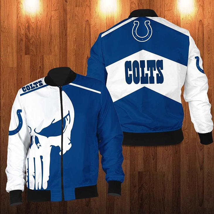 Punisher-Skull-Indianapolis-Colts-3D-Bomber-Jacket-1