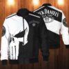 Punisher Skull Jack Daniels Old Time 3D Bomber Jacket