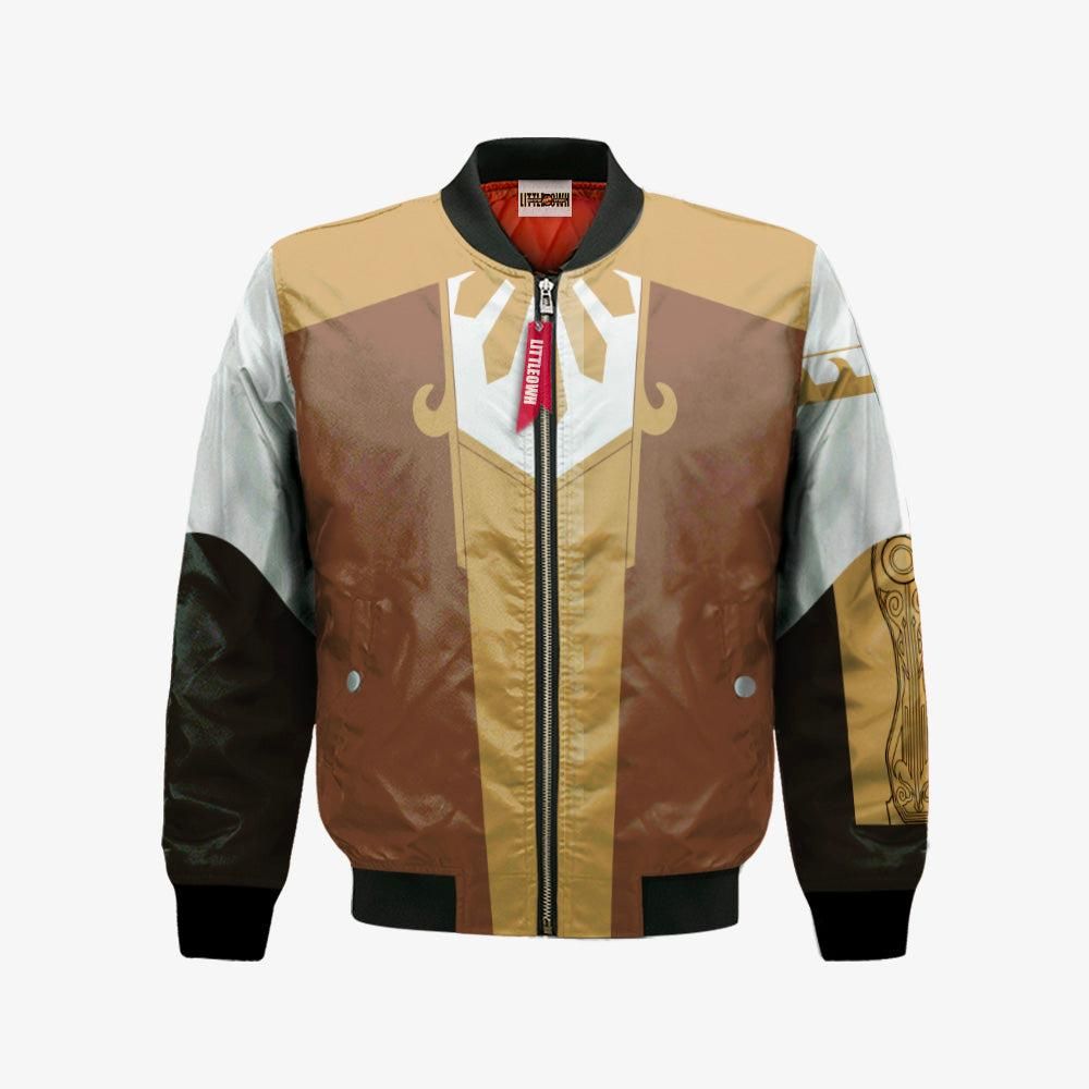 Pyrrha Nikos Bomber Jacket Custom RWBY Cosplay Costumes Bomber Jacket Pyrrha Nikos Bomber Jacket Custom RWBY Cosplay Costumes Bomber Jacket