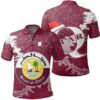 Qatar Christmas Coat Of Arms Polo Shirt X Style J78