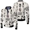 Queen In Memories Freedie Mercury Signature For Fans Bomber Jacket