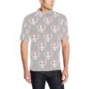 Rabbit Pattern Print Design Rb07 Men Polo Shirt